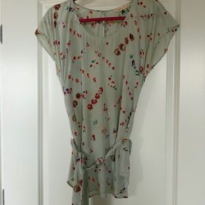 Rebecca Taylor Floral Print Women Top